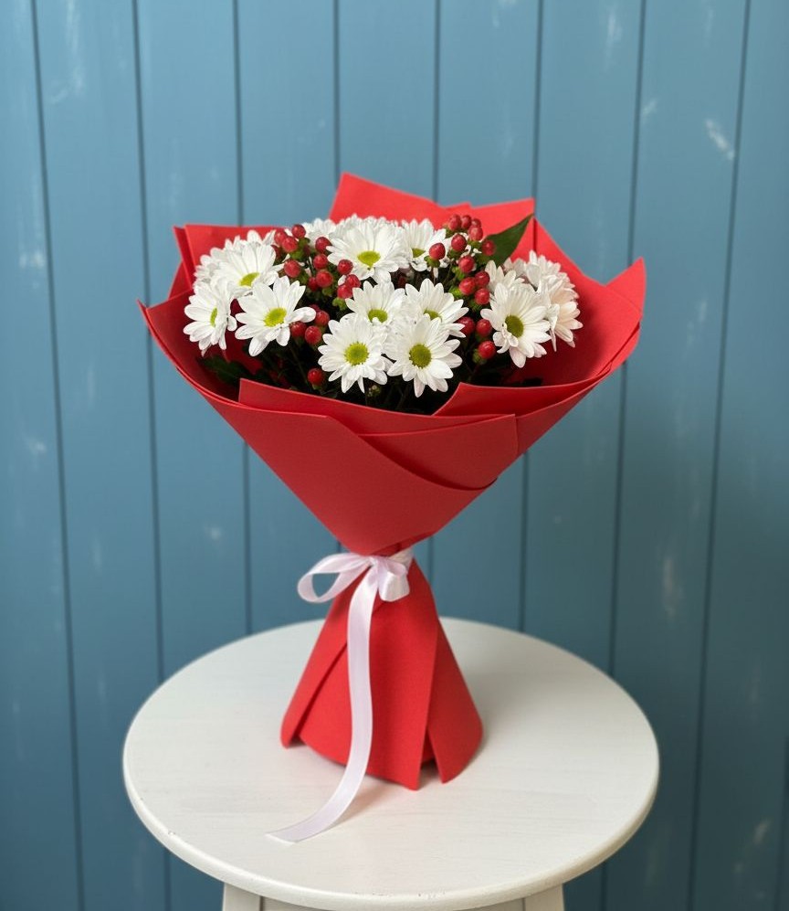 Букет цветов из: Хризантемы в Тургенево