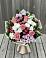 Букет цветов из: Альстромерии, Гвоздики, Розы и Хризантемы в Тургенево