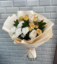 Букет цветов из:  Розы и Хризантемы #REPLACE_PRED# Тургенево