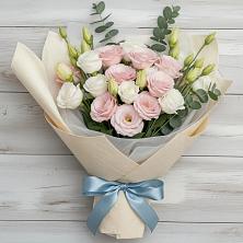 Букет цветов из:  Лизиантусы в Тургенево
