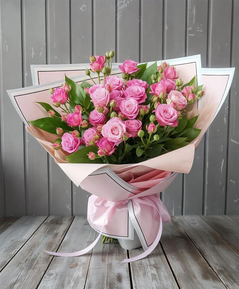 Букет Розовый кустик в Тургенево