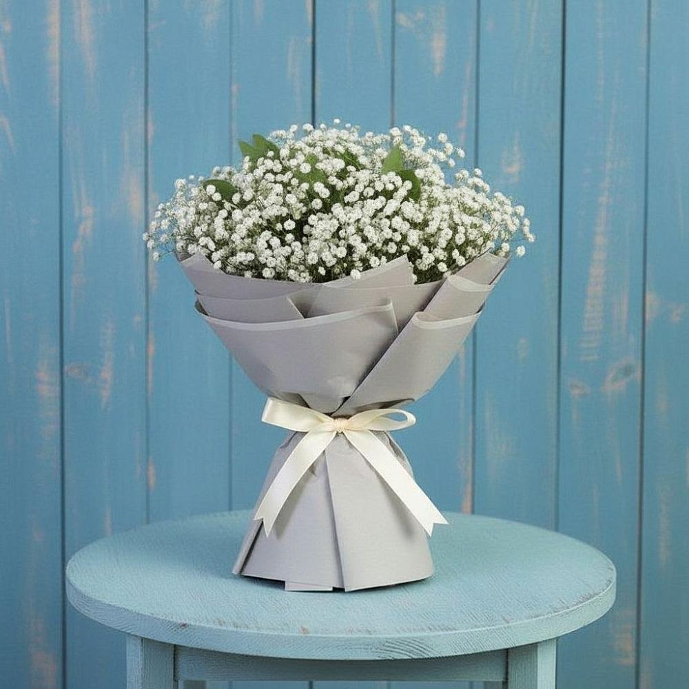 Букет цветов из: Гипсофила в Тургенево