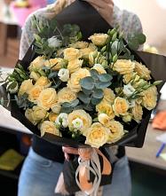 Букет цветов из:  Розы и Лизиантусы #REPLACE_PRED# Тургенево