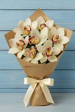 Букет цветов из:  Орхидеи и Розы в Тургенево